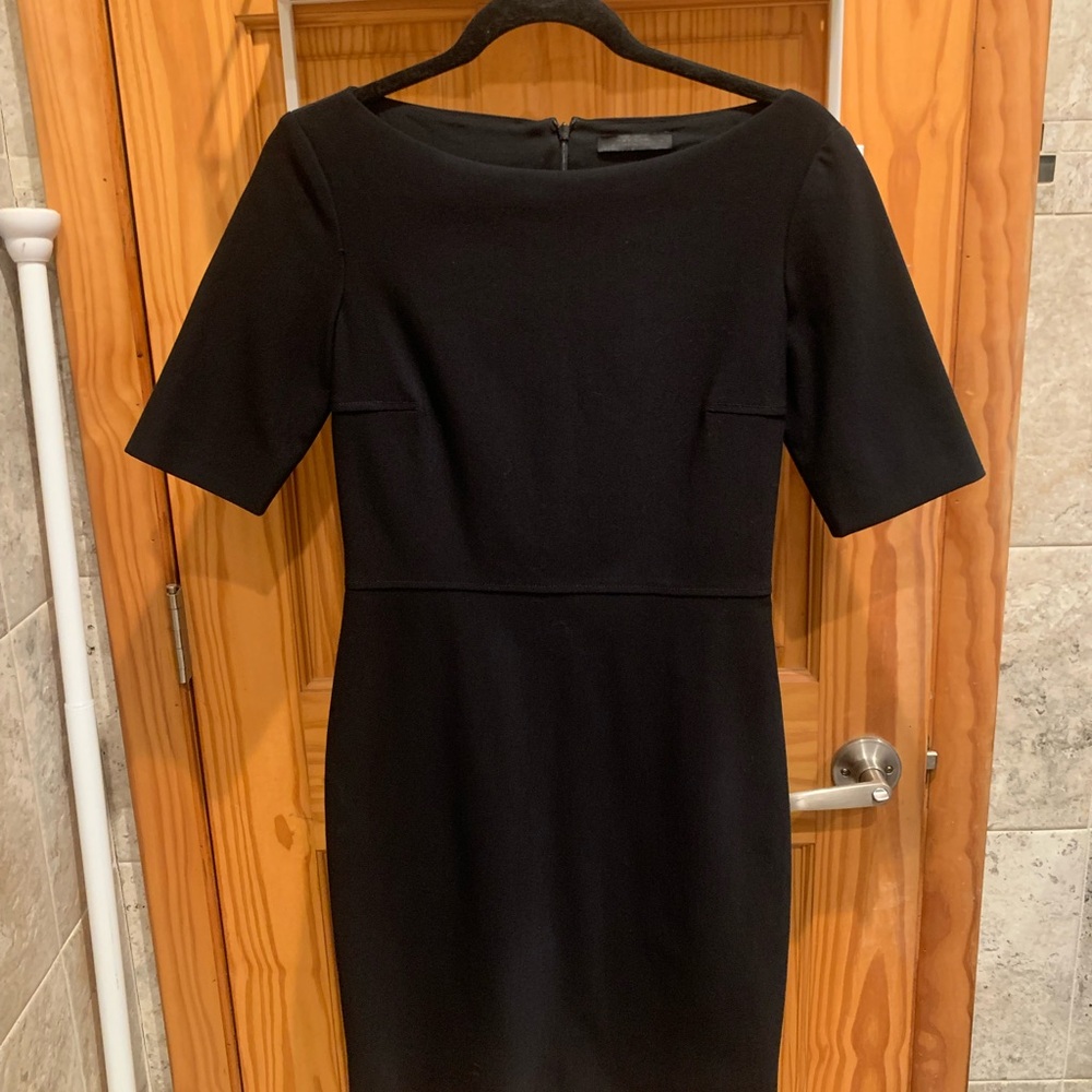 The Row Classic Black Midi Dress